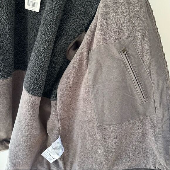 Carhartt Full Swing Washed Duck Sherpa Lined Jacket Gray XXL NWT - Picture 10 of 12
